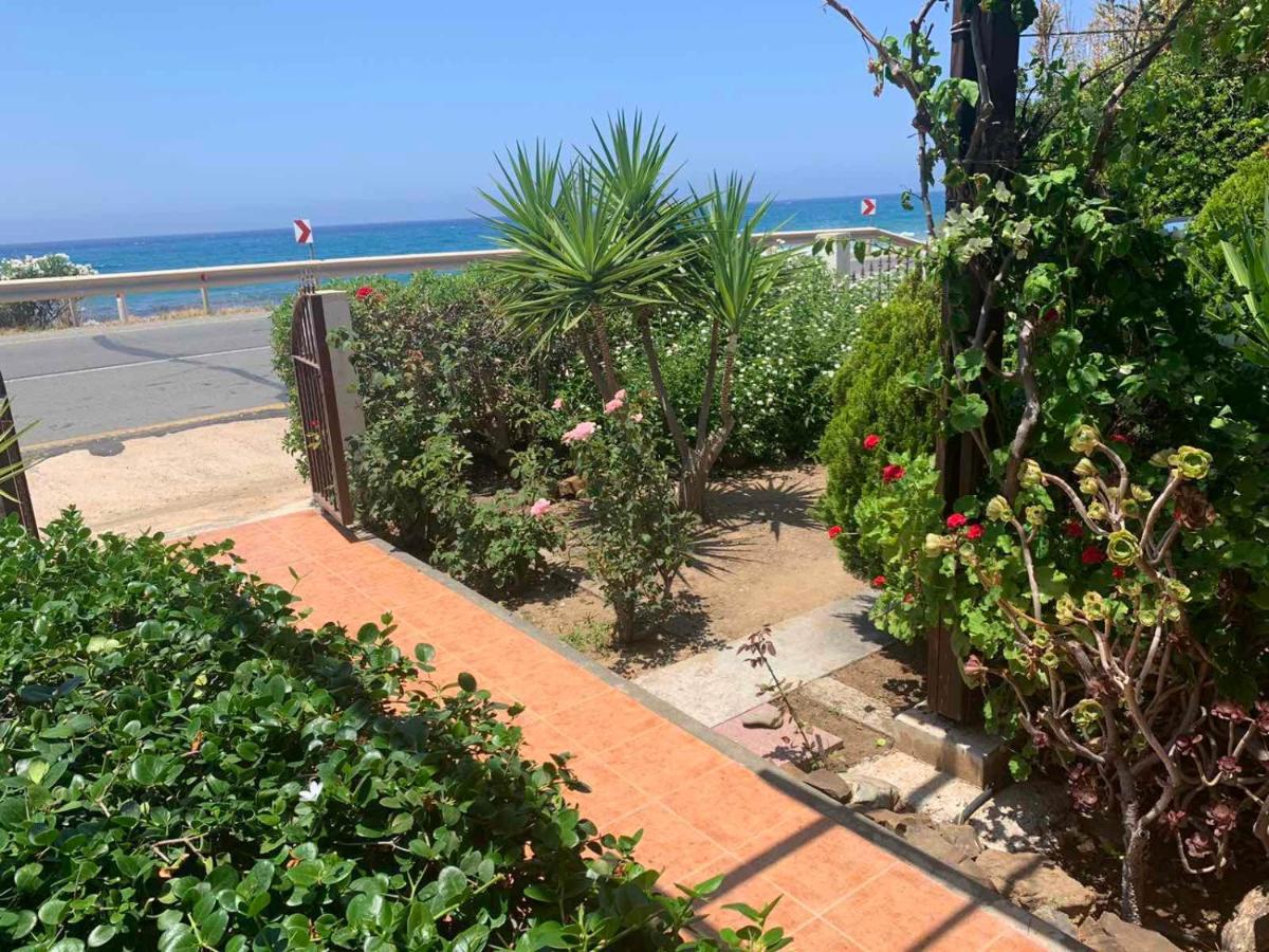 Spiti Damianos Villa Beachfront بوموس المظهر الخارجي الصورة